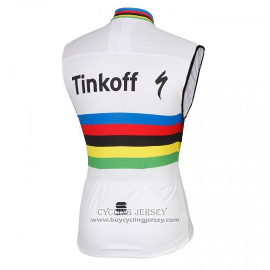 2016 Wind Vest Tinkoff White And Red